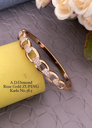 Gold Plated Royal Design Kada