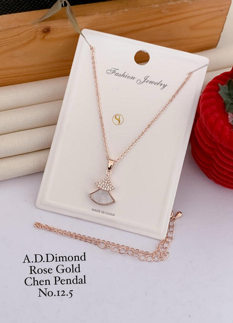 Little Dress Pendant Necklace