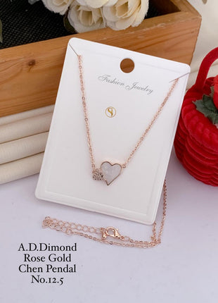 Heart Charm Pendant Necklace