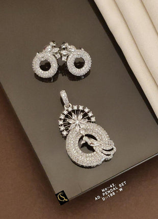 Bird & Starburst Pendant Set