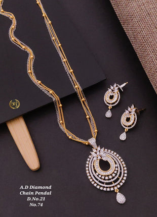 Vintage Grace  A.D. Pendant Set