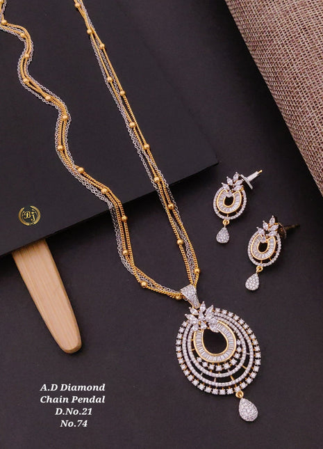 Vintage Grace  A.D. Pendant Set