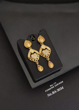 Leaf Drop AD Earrings