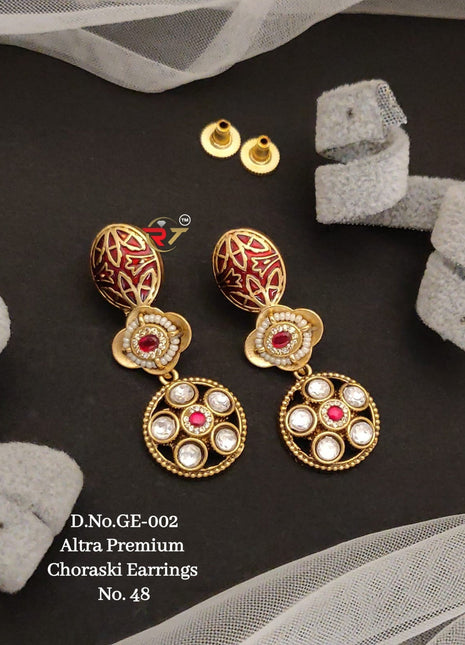 Classic Red Danglers