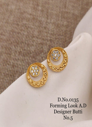 Antique Circular Butti AD Studs