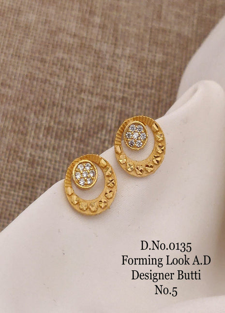 Antique Circular Butti AD Studs