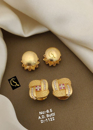 Gilded Maze Earrings