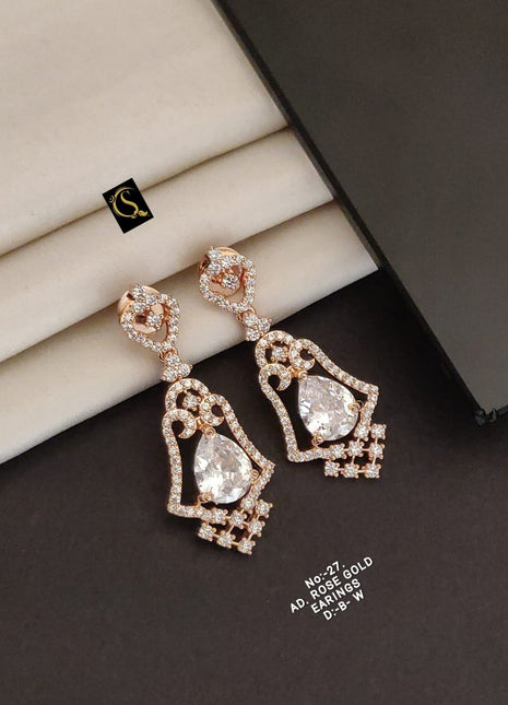 Diva  American Diamond Danglers