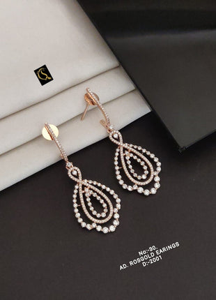 Crimson Charm Danglers