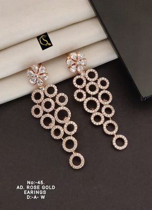 Eden Teardrop Tassel Earrings