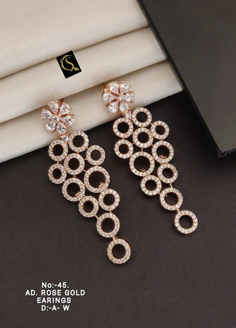 Eden Teardrop Tassel Earrings