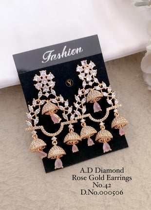 American Diamond Hoops