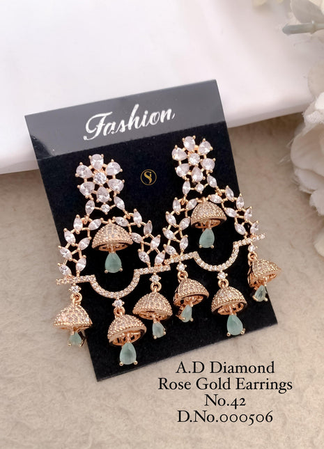 American Diamond Hoops