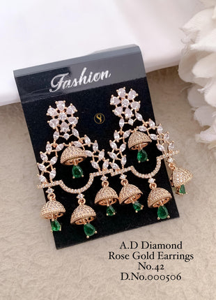 American Diamond Hoops