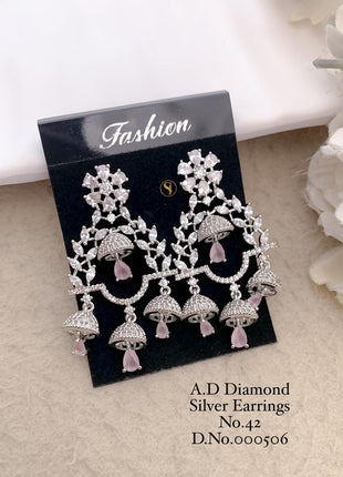 American Diamond Hoops