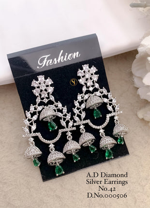 American Diamond Hoops