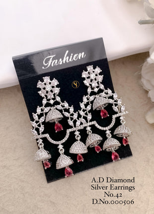 American Diamond Hoops