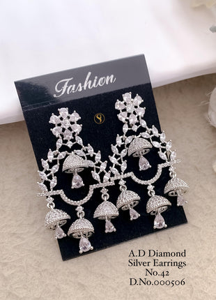 American Diamond Hoops