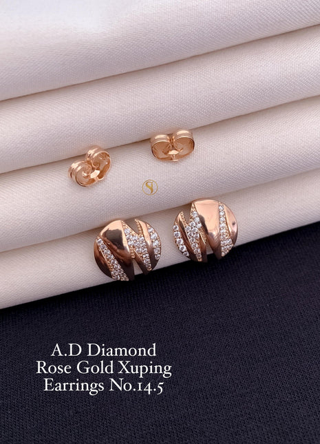 Rose Gold Studs