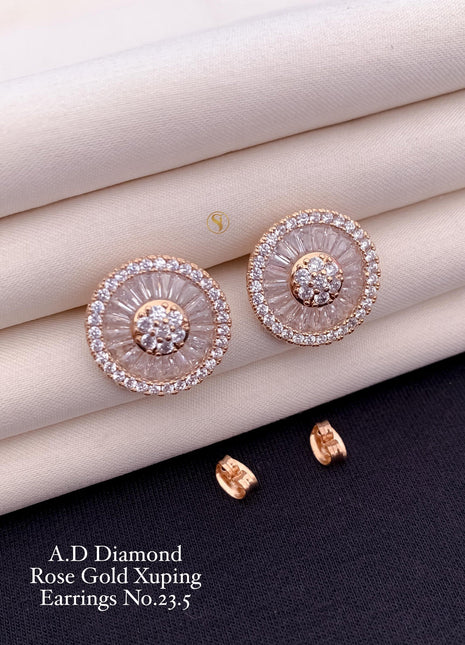 American Dimond Round Studs