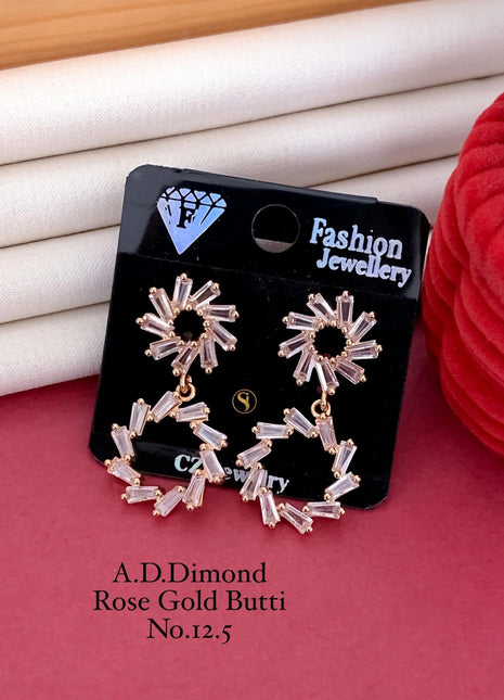 Rosé Radiance Studs