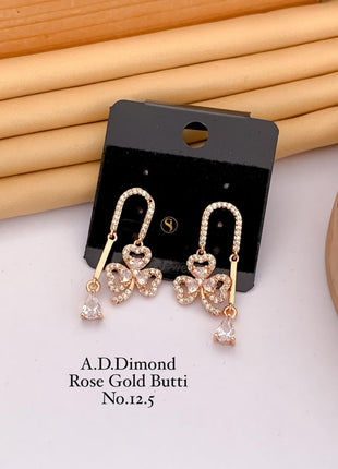 Gold-Plated Hoops with Earrings