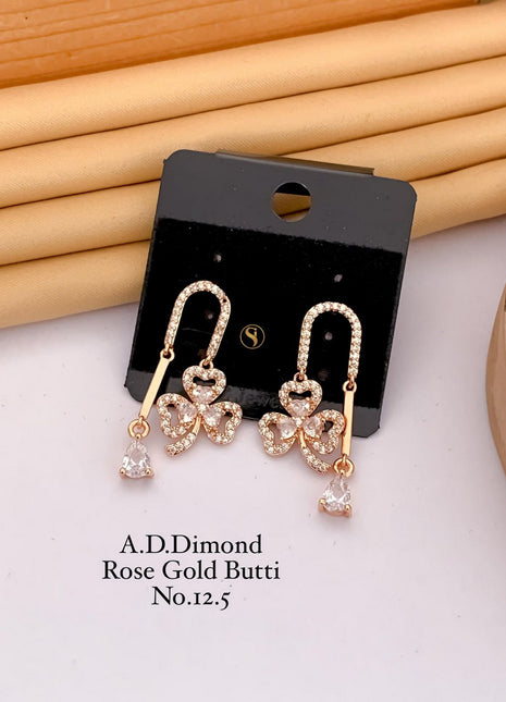 Gold-Plated Hoops with Earrings