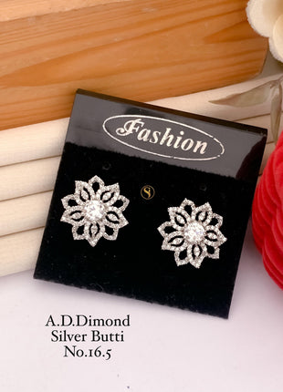 Floral Sparkle Butti Studs