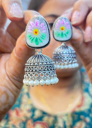 Multi Color Jhumkas
