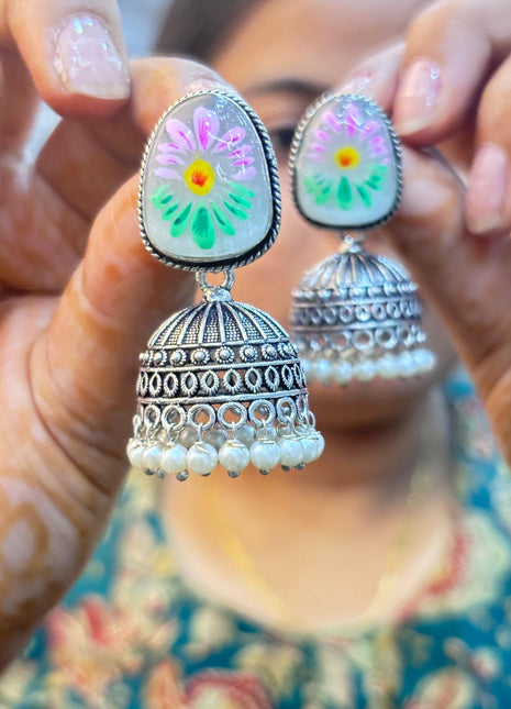 Multi Color Jhumkas