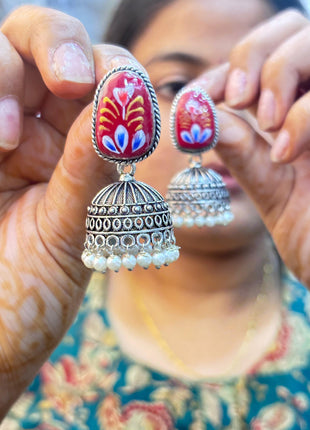 Multi Color Jhumkas