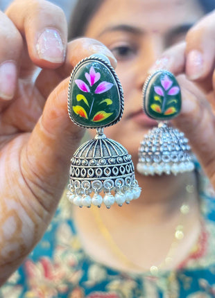 Multi Color Jhumkas