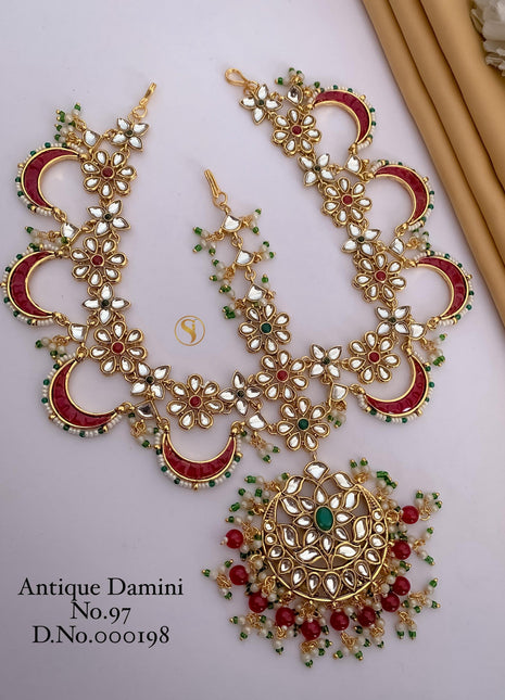 Gold Plated Multi-Layer Matha Patti
