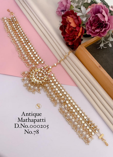 Elegant Kundan Bridal Passa