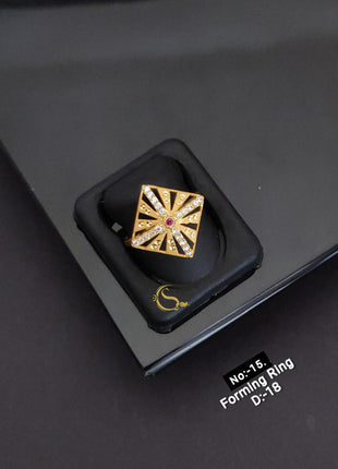 Ethnic Engraved Ring