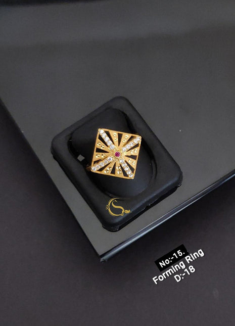 Ethnic Engraved Ring