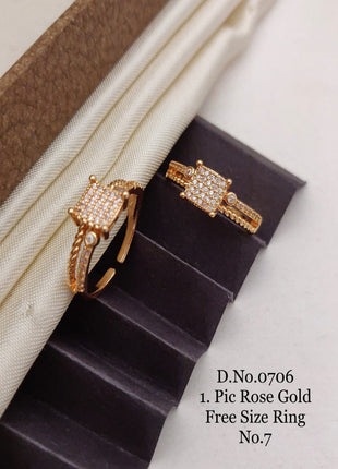 Ethnic Ring with Floral Engraving