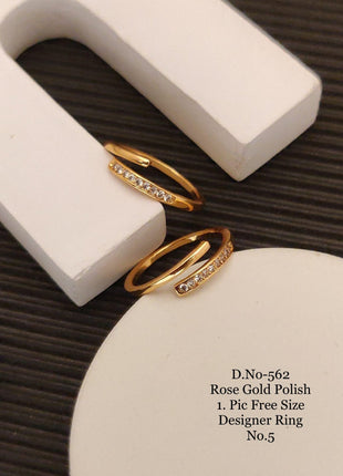 Multi-Layered Ring with Cutwork