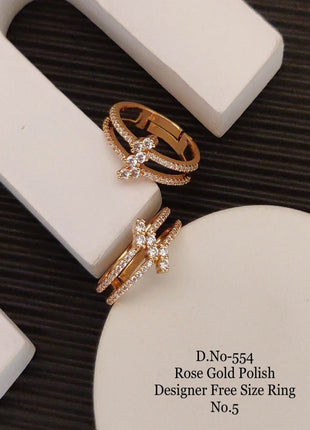 Classic Circle Design Adjustable Ring