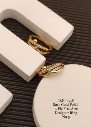 Tangled Adjustable Ring for Women