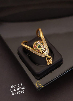 Antique Paisley Adjustable Ring