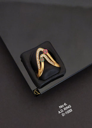 Starburst Adjustable Finger Ring