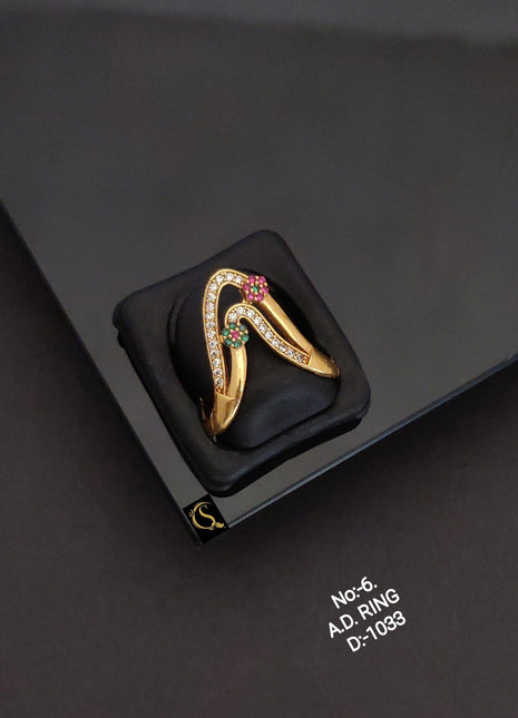 Starburst Adjustable Finger Ring