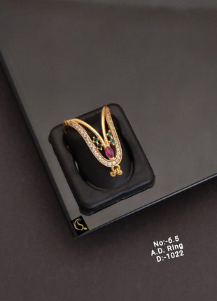 Vintage Charm Adjustable Ring