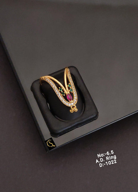 Vintage Charm Adjustable Ring