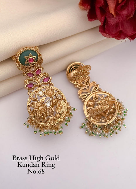 Peacock Glory Traditional Ring