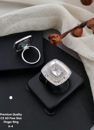 Rose Blush American Diamond Ring