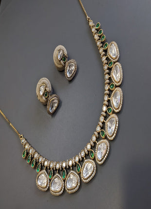 Pearl Pendant Set with Earrings â€“ Elegant for Office Wear