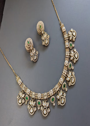 Monzonite Pendant Set with Earrings â€“ Great for Festival Wear