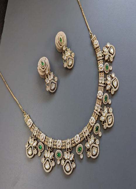 Monzonite Pendant Set with Earrings â€“ Great for Festival Wear